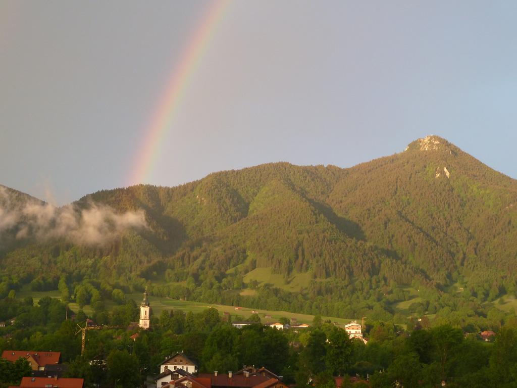 Appartamento Zum Heisn Lenggries Esterno foto